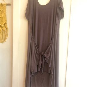 Aurora Universal Standard Wrap Dress Chestnut Sz 20-22